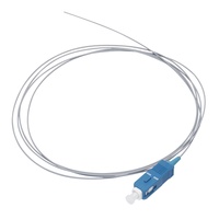 Conector de fibra óptica de modo único Simplex Sc/APC
