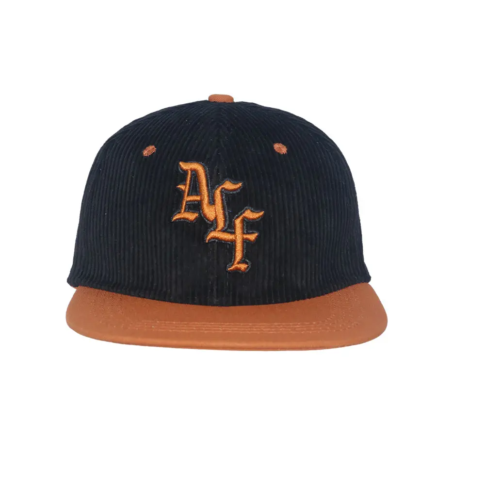 custom young man hat hot fashion baseball cap logo embroidery corduroy base ball hat