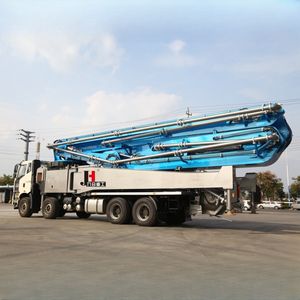 JIUHE Buen Precio, Bomba de Concreto Montada en Camión de 62m 63 Metros, Camión Bomba de Cemento para la Venta - Product Image 3