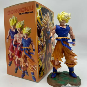 ฟิกเกอร์อนิเมะญี่ปุ่น dbz Super Siyan 4 <span class=keywords><strong>GT</strong></span> 11''sson <span class=keywords><strong>goku</strong></span> vegeta gogeta PVC ดีไซน์ใหม่สำหรับการสะสม - Product Image 2
