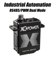 Moteur servo numérique sans balais XQ-POWER 16.8-8.4V 116KG-180KGcm à couple géant, 2 roulements à billes, engrenages métalliques étanches pour voiture RC 1/5