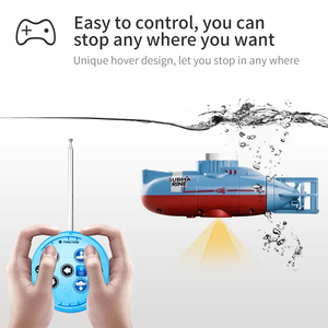 Mini sous-marin télécommandé étanche, <span class=keywords><strong>bateau</strong></span> électrique pour aquarium, ensemble de jouets aquatiques - Product Image 2