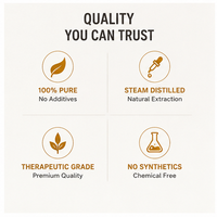 Huile essentielle d'ambre naturelle de qualité supérieure ; apaisante et calmante, adaptée à la diffusion aromathérapeutique et au massage corporel.