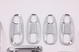 Accesorios Cromados para Automóviles WZXD, Juego Completo de 25 Piezas, Adhesivos para Carrocería, Kits de Cromo ABS para FJ150 2010 - Product Image 4