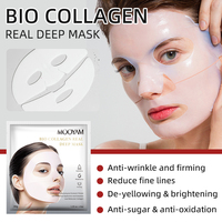 4 pièces/boîte coréen hydratant soins de la peau Hydrogel masque Facial beauté visage feuille de masquage Bio collagène cristal masque Facial