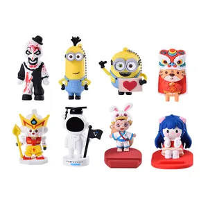 Ornamen Anime kustom kerajinan Resin ornamen rumah dekorasi figur Kawaii karakter kartun mainan patung kecil