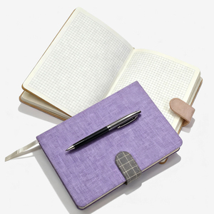 Tùy chỉnh in linen vải Bì<span class=keywords><strong>a</strong></span> Cứng hàng ngày kế hoạch máy tính xách tay quà tặng cá nhân lòng biết ơn Tạp Chí A5 cuốn sách tùy chỉnh in ấn - Product Image 3