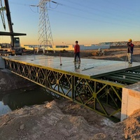 Paneles de Puente Bailey con Certificación ASTM, Acero Q355B, Puente Modular de Acero para Proyectos de Cadena de Suministro Global
