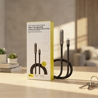 Câbles de données en gros : Gadgets électroniques sûrs et tendance, câble de charge rapide Type-C standard super résistant pour bureau, idéal pour le bricolage