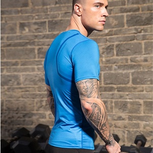 SPORTEX Tùy Chỉnh Chất Lượng Cao Flatlock Seam Thăng Hoa In Nén Áo Sơ Mi, Compression T Shirt, Compression Wear - Product Image 5