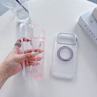 Étui de téléphone à double support avec recharge sans fil pour iPhone 18 Pro Max, accessoires magnétiques pour iPhone 18 17 16 15 14 13