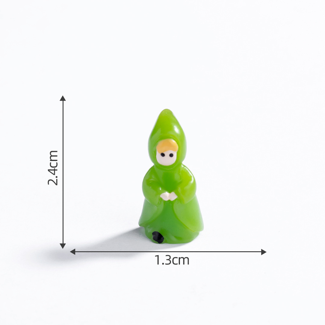 Green small person