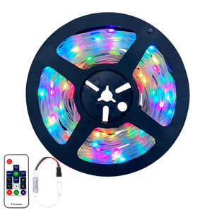 Thông minh <span class=keywords><strong>RGB</strong></span> <span class=keywords><strong>pixel</strong></span> đèn kỳ nghỉ-5V kỹ thuật số 15 nút/M, 16 presetmodes cho lò sưởi mantel & cửa sổ trang trí - Product Image 1