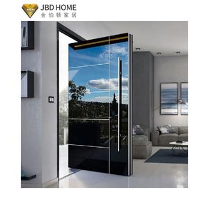 Porta d'ingresso a perno in alluminio moderni sistemi di porte a perno per l'ingresso anteriore con serratura resistente e guarnizione resistente alle intemperie - Product Image 1