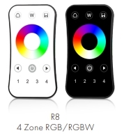 Skydance R8-1 R8 1 khu/4 khu RGB/<span class=keywords><strong>RGBW</strong></span> cảm ứng bánh xe từ xa RF không dây từ xa áp dụng cho RGB/<span class=keywords><strong>RGBW</strong></span> Led điều khiển dimmer - Product Image 3