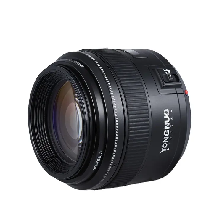 Yongnuo lente de câmera prime padrão f1.8, profissional, 85mm, para câmeras de montagem ef