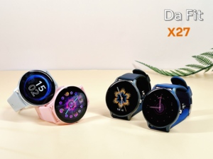 Montres intelligentes rondes multisports HKSF DF19 avec écran de 1,39 pouces et application DAFIT - Product Image 3