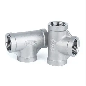 Hot Bán Thép Không Gỉ Threaded Bên Tee Khuỷu Tay Tee Giảm Ống Phù Hợp