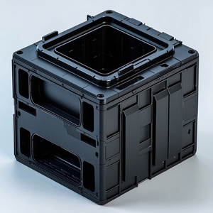 Kunden spezifische ABS-Tiefzieh teile Vakuum formsc halen gehäuse abdeckung Thermo geformte Abdeckung Teile Schneid verarbeitung service - Product Image 2