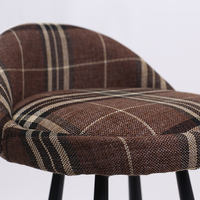 Chaise de bar de luxe moderne en acier inoxydable à hauteur réglable, tabouret haut pivotant pour la maison, la salle à manger, le salon, l'hôtel