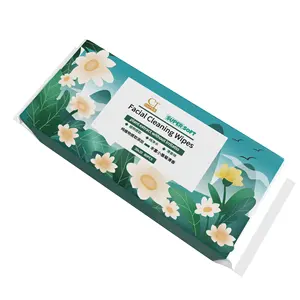 Makeup Remover Facial Wipes Cleansing Make Up Removing Wet Wipes Both wet and dry 80pcs wet towels