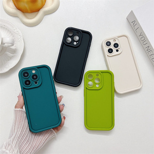 Nouvelles coques de téléphone populaires en TPU souple effet gel, antichoc, compatibles avec <span class=keywords><strong>iPhone</strong></span> <span class=keywords><strong>11</strong></span> à 16, coque personnalisée - Product Image 1