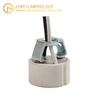 Offre Spéciale de haute qualité GU10 halogène porcelaine céramique base de lumière douille de lampe supports de lampe bases de lampe