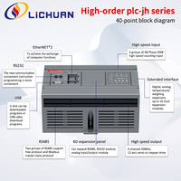Controladores Lógicos Programables Lichuan PLC de 32 Puntos, 16DI/16DO, Tablero de Control PLC de Automatización Industrial, HMI PLC, Control de 8 Ejes, CC
