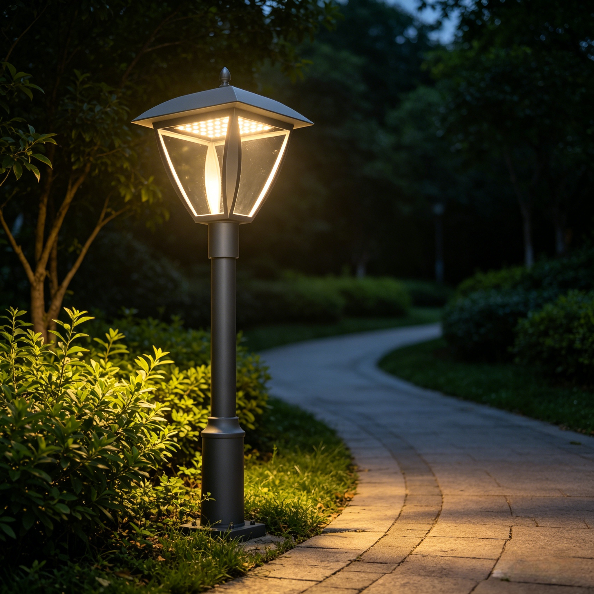 CHZ Urban Style LED Garden Light High Lumen Modern Design Outdoor Decorative Lamp