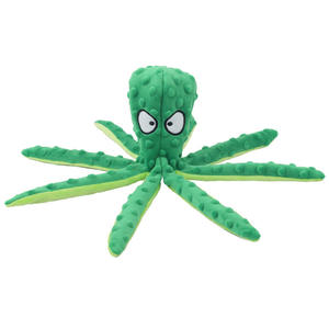 Çevre dostu interaktif pet toplu doldurulmuş tasarımcı oyuncaklar köpek sert kedi oyuncak yumuşak polar ahtapot Chew peluş evcil hayvan oyuncak - Product Image 1