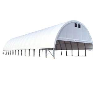 Abri de stockage robuste 40x20m pour entrepôt agricole, hangar galvanisé en PVC à double treillis, tente de protection pour conteneurs - Product Image 1