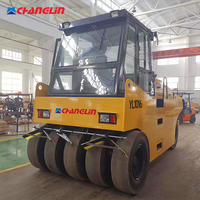 Changlin 14.7 km/h gonflé lisse pneu rouleau routier 10Ton 12Ton 14Ton 16Ton asphalte couches compacteur camion