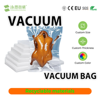 Emballage alimentaire personnalisé avec logo imprimé, recyclable, conforme aux normes européennes, pour poulet entier, snacks, salades, nouilles, chocolats, biscuits