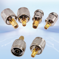 Kit de adaptador coaxial SMA a N macho a hembra conector coaxial de 4 tipos adaptador de antena convertidor de prueba conectores de adaptador coaxial RF