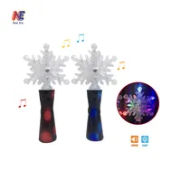 Снежинка ручку игрушки сид мигающие светящиеся Спиннер палочка с музыкой