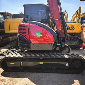 Miniexcavadora de 8 Toneladas Yanmar Vio 80 en Buen Estado, Venta de Excavadora Pequeña con Motor, Bomba y Componentes PLC a Bajo Precio - Product Image 6