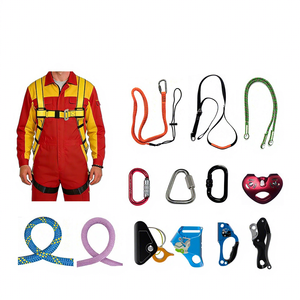Kit de Rescate de Emergencia de Aleación de Aluminio KA, Arnés de Escape de Incendios para el Hogar, Capacidad de 1500 kg, Longitud Ajustable para Descenso <span class=keywords><strong>en</strong></span> Rescates - Product Image 1