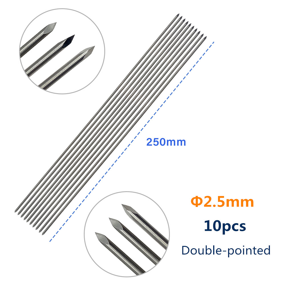 10 pièces 2,5 mm