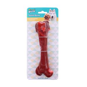 TPR犬の噛む骨のおもちゃ認定されたリアルな生の肉スタイルの安全性犬用ペットのおもちゃ競争力のある工場価格提供 - Product Image 3