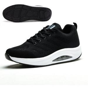 Zapatos de baile de verano con diseño calado, zapatos de baile cuadrado para mujer, zapatos de viaje, zapatos de baile Ghost Step de suela blanda y tejido volador, Drag - Product Image 3