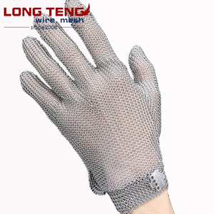 Gants <span class=keywords><strong>de</strong></span> <span class=keywords><strong>boucher</strong></span> <span class=keywords><strong>en</strong></span> acier inoxydable 316, niveau <span class=keywords><strong>de</strong></span> protection 5, pour la cuisine - Product Image 1