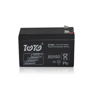 Batterie 12 VOLT SLA Systèmes d'alarme domestique 12V7AH 12 Volt 7 Amp heure Batterie ESG Batterie rechargeable 12 V 7Ah au plomb