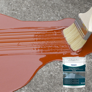Fabricant un composant rouge polyuréthane PU revêtement imperméable peinture type d'arrêt d'eau pour l'étanchéité de toit - Product Image 6