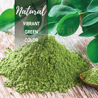 Poudre de feuille de Moringa pure personnalisée pour l'énergie naturelle et le bien-être quotidien