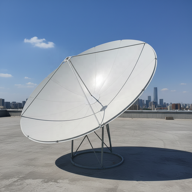 SANWEI 10 Years+ rust Resistance Big Size C3M (C300cm 10ft) Outdoor Steel Satellite Dish Antenna Wtih 12 Pcs Panel