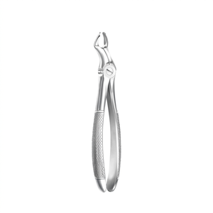 Bk Industries Forceps d'extraction dentaire pour molaires supérieures droites Fig. 67 R6, poignée moletée, argenté, manuel, Classe I, certifié CE - Product Image 1