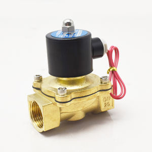 Válvula Solenoide de Control de Agua y Aire de Latón de 1 Pulgada, 2/2 Vías, Normalmente Cerrada, 2W250 25, Acción Directa - Product Image 1