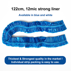 Lámina Protectora Transparente Desechable para Pedicura, Película Elástica Suave con Característica Impermeable, Material PE Azul, Fábrica Beauty Bail - Product Image 6