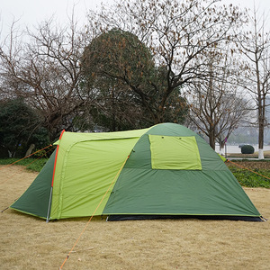 2026 Hight Quality <b>Large</b> Family 3 Person Camping <b>Tent</b> Polyester Waterproof Camping <b>Tent</b> Tube - Product Image 5