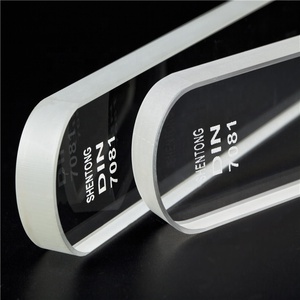 붕규산 유리 보일러 레벨 게이지 유리 반사 보일러 액체 레벨 게이지 액체 레벨 시력 유리 - Product Image 2